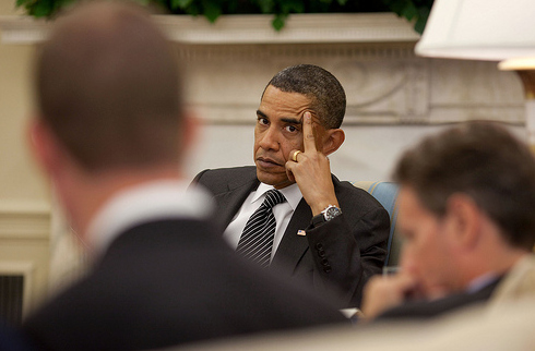 Obama gives us the finger on health care