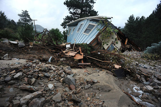 Jamestown Colorado 2013 Flood