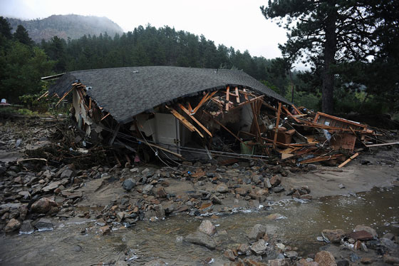 Jamestown Colorado 2013 Flood